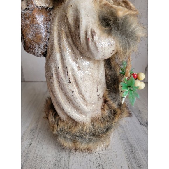 One hundred 80 rustic Santa Claus cranberry star figure xmas - Picture 9 of 11